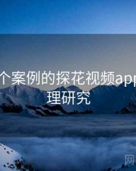基于97个案例的探花视频app用户心理研究