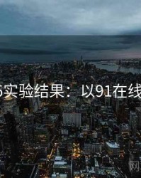2025实验结果：以91在线为例