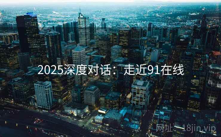 2025深度对话：走近91在线