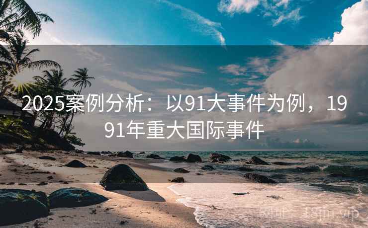 2025案例分析：以91大事件为例，1991年重大国际事件