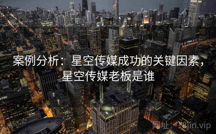 案例分析:星空传媒成功的关键因素,星空传媒老板是谁 案例分析:星空传媒成功的关键因素,星空传媒老板是谁